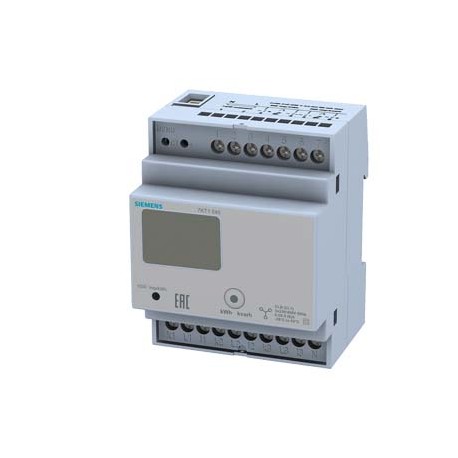 7KT1540 - 7KT1540 SIEMENS E counter with LC display, 3-phase, CT/5A, 2xS0, 2 tariffs, Transformer connection with mete..
