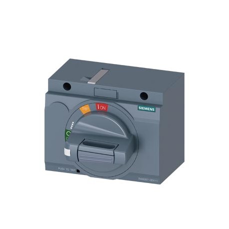 3VA9267-0EK11 - 3VA9267-0EK11 SIEMENS front mounted rotary operator standard IEC IP30/40 accessory for: 3VA2 100/160/250