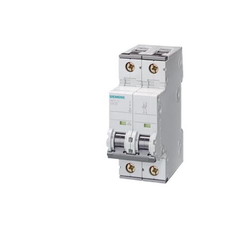 5SY8213-8 - 5SY8213-8 SIEMENS Miniature circuit breaker 400 V D 70 mm 25 kA according to EN 60947-2, 2P, D13