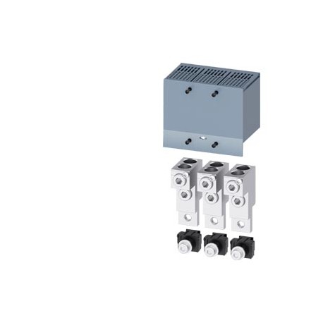 3VA9213-0JC22 - 3VA9213-0JC22 SIEMENS wire connector 2 cables 3 units control wire voltage tap-off 3 units accessory for: 3V..