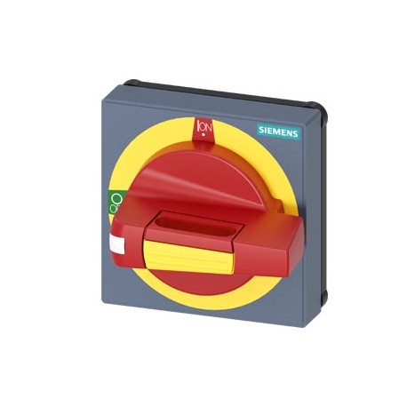 8UD1771-2AD05 - 8UD1771-2AD05 SIEMENS Handle with masking frame Emergency switching-off Size 75x75, for shaft 6x6 and 8x8, 0..