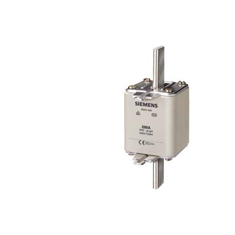 3NA3365 - 3NA3365 SIEMENS LV HRC fuse element, NH3, In: 500 A, gG, Un AC: 500 V, Un DC: 440 V, Front indicator, live g..