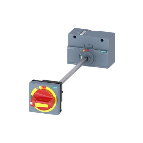 3VA9257-0FK25 - 3VA9257-0FK25 SIEMENS door mounted rotary operator emergency-off IEC IP65 with door interlock accessory for:..
