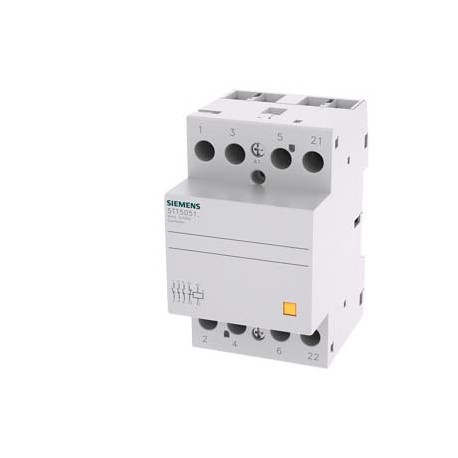 5TT5851-0 - 5TT5851-0 SIEMENS INSTA contactor with 3 NO contacts and 1 NC Contact for 230 V AC, 400V 63A Control 230 V AC