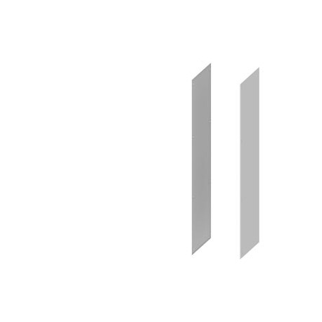 8PQ2520-6BA02 - 8PQ2520-6BA02 SIEMENS SIVACON S4 Side wall without design strip Height 2000 mm Depth 600 mm 1 set 2 units