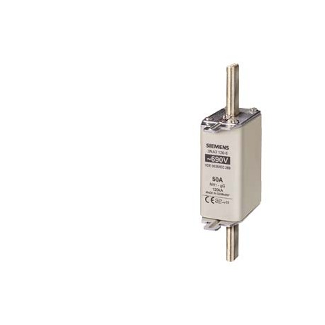 3NA3140-6 - 3NA3140-6 SIEMENS LV HRC fuse element, NH1, In: 200 A, gG, Un AC: 690 V, Un DC: 440 V, Front indicator, live..