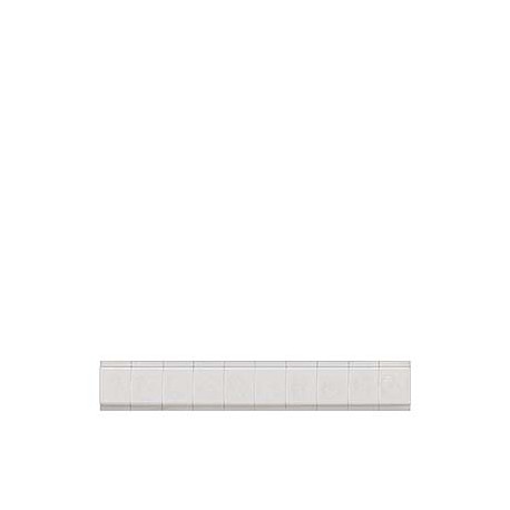 8WH8113-1AA05 - 8WH8113-1AA05 SIEMENS Labeling plate, 4 5 6 8 and 10 division, flat, horizontal and vertical, Terminal width..