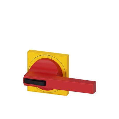 3KD9415-4 - 3KD9415-4 SIEMENS Accessory for 3KD size 4 door-coupling rotary operating mechanism Handle, yellow/red witho..