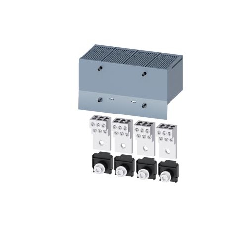 3VA9304-0JF60 - 3VA9304-0JF60 SIEMENS distribution wire connector 6 cables 4 units accessory for: 3VA1 400/630 3VA2 400/630