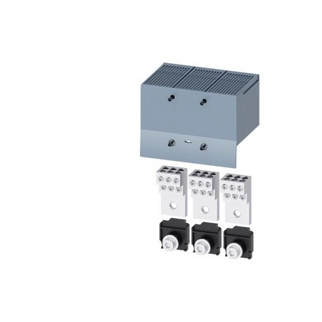 3VA9303-0JF60 - 3VA9303-0JF60 SIEMENS distribution wire connector 6 cables 3 units accessory for: 3VA1 400/630 3VA2 400/630