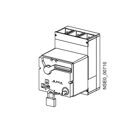 3VL9400-3MK00 - 3VL9400-3MK00 SIEMENS accessory for VL400, mot. op. mech. w/ strd en. mech 110...127V AC/DC with auxiliary s..