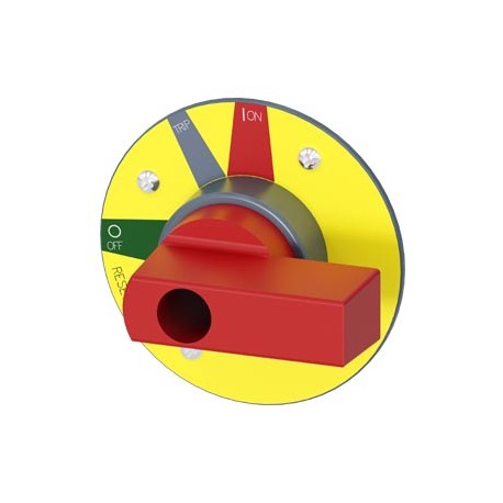 3VA9487-0GC05 - 3VA9487-0GC05 SIEMENS supplementary handle for door mounted rotary operator emergency-stop accessory for: 3V..