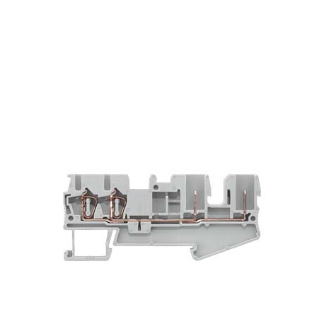 8WH5104-2MF00 - 8WH5104-2MF00 SIEMENS Hybrid through-type terminal, 4 connection points, plug-in and spring-loaded connectio..