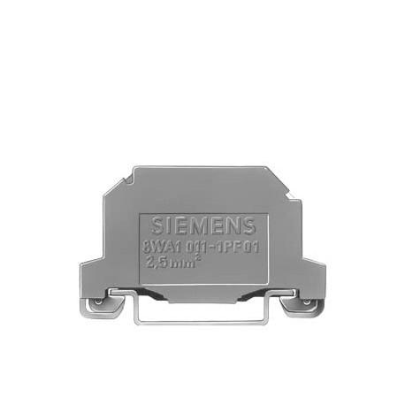 8WA1011-1PF00 - 8WA1011-1PF00 SIEMENS PE terminal 2 screw terminals green-yellow, 6mm, Sz. 2.5