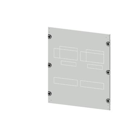 8PQ2060-6BA26 - 8PQ2060-6BA26 SIEMENS SIVACON S4 cover 3VA23 (400A), 3VA24 (630A), 4-pole, fixed-mounted, H:600mm W: 600mm