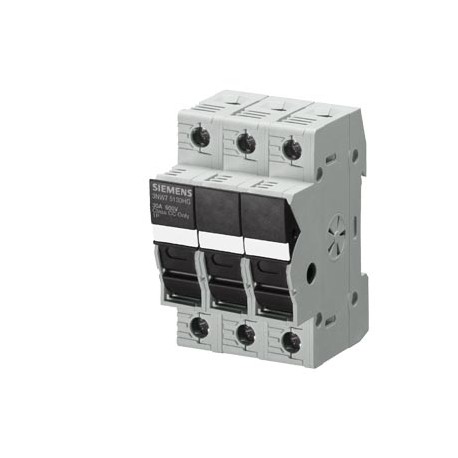 3NW7533-0HG - 3NW7533-0HG SIEMENS SENTRON, fuse holder, Class CC, 3-pole, In: 30 A, Un AC: 600 V, respect national install..