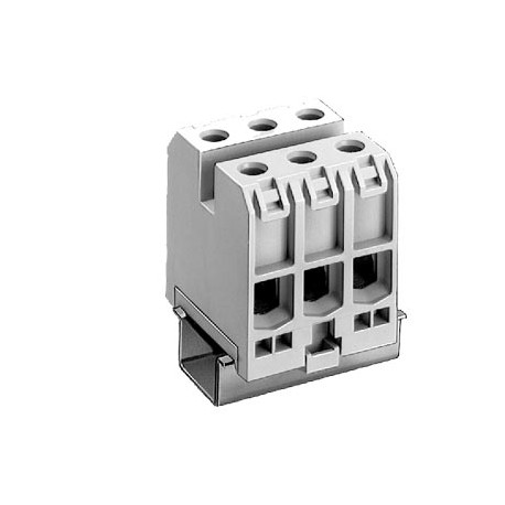8WA1305 - 8WA1305 SIEMENS Through-type terminal thermoplast Screw terminal on both sides Block 3 terminals 48 mm, Sz. ..