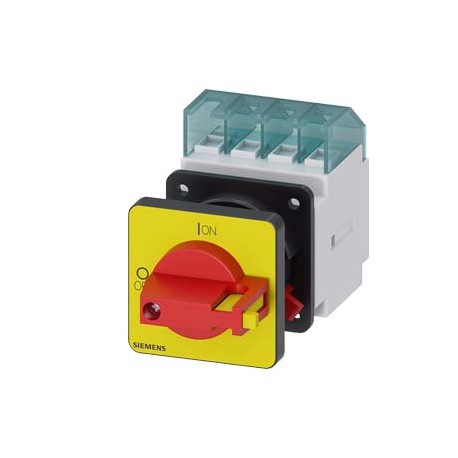 3LD2050-1TL13 - 3LD2050-1TL13 SIEMENS SENTRON, Switch disconnector 3LD, emergency switching-off switch, 4- pole, Iu: 16 A, o..