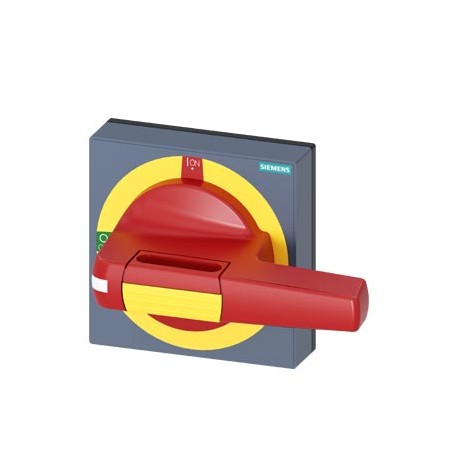 8UD1841-2AF05 - 8UD1841-2AF05 SIEMENS handle with masking plate EMERGENCY-STOP size 100 x 100, for shaft 8 x 8, test-0-I han..