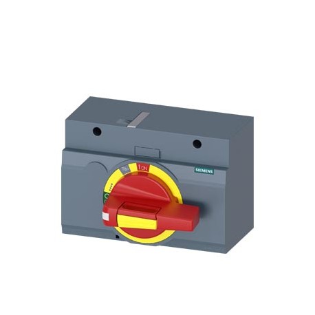 3VA9467-0EK15 - 3VA9467-0EK15 SIEMENS front mounted rotary operator emergency-off IEC IP30/40 accessory for: 3VA1 400/630 3V..
