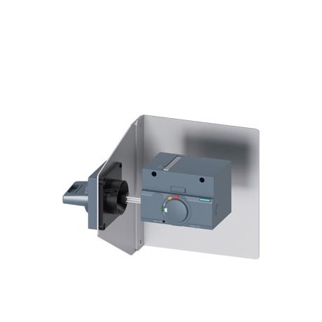 3VA9257-0PK53 - 3VA9257-0PK53 SIEMENS side wall mounted rot. operator standard IEC IP65 with mounting bracket 24V DC lightin..