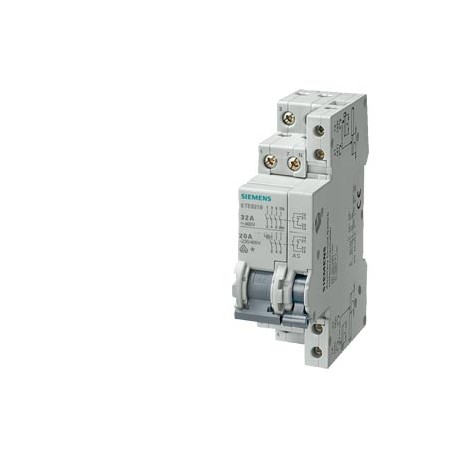 5TE8218 - 5TE8218 SIEMENS OFF switch 32 A 3 NO+N Terminal 6 mm2 with auxiliary current switch 1 NO + 1 NC