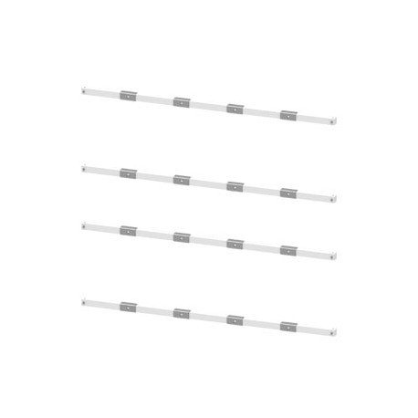 8PQ6000-4BA40 - 8PQ6000-4BA40 SIEMENS SIVACON S4 hold f. cop. busbar, 3WA FS III, W: 1000mm, 1 set 4 units