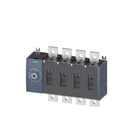 3KD4840-0QE10-0 - 3KD4840-0QE10-0 SIEMENS Switch disconnector 800 A, Size 4, 4-pole Front operating mechanism left Basic unit ..