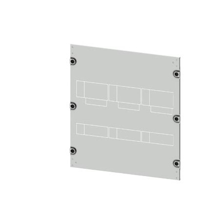 8PQ2055-6BA20 - 8PQ2055-6BA20 SIEMENS SIVACON S4 cover 3VA20 (100A), 3VA21 (160A), 3VA22 (250A), 3-pole 4-pole, fixed-mounte..
