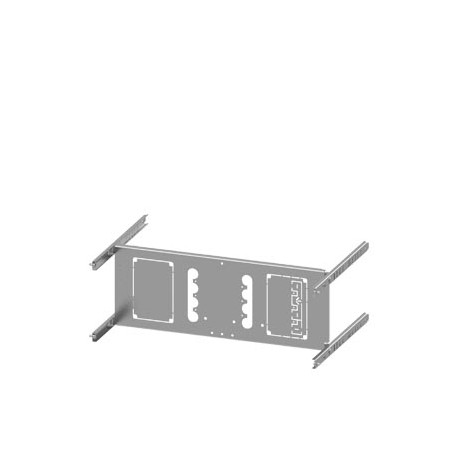 8PQ6000-5BA01 - 8PQ6000-5BA01 SIEMENS SIVACON S4 mounting plate 3VL1 up to 160A 4-pole fix-mount. H: 200mm W: 600mm