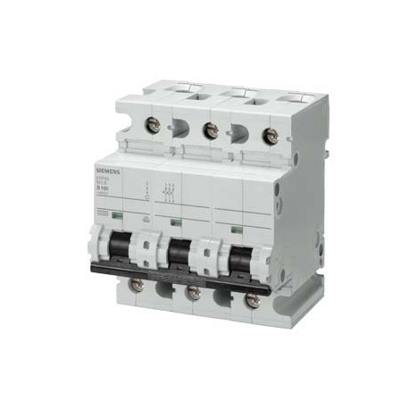5SP4391-7 - 5SP4391-7 SIEMENS Miniature circuit breaker 400 V 10kA, 3-pole, C, 100 A, D 70 mm