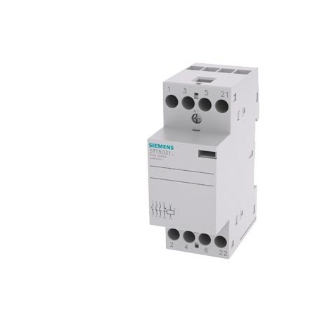 5TT5031-0 - 5TT5031-0 SIEMENS INSTA contactor with 3 NO contacts and 1 NC Contact for 230 V AC, 400V 25A Control 230 V A..