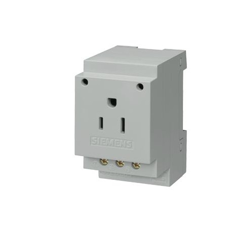 5TE6804 - 5TE6804 SIEMENS Socket outlet 15A/125V AC according to IEC 60083, UL version Type NEMA, for installation in ..