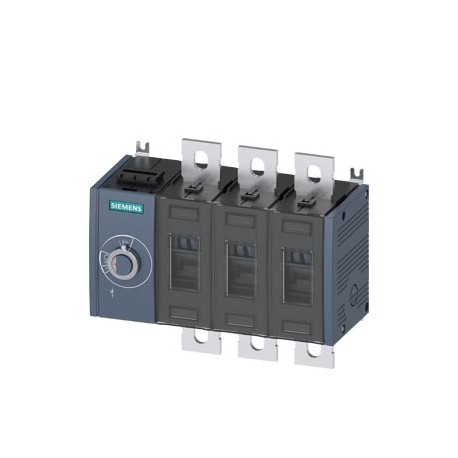 3KD3834-0PE10-0 - 3KD3834-0PE10-0 SIEMENS Switch disconnector 250 A, Size 3, 3-pole Lateral operating mechanism left Basic uni..