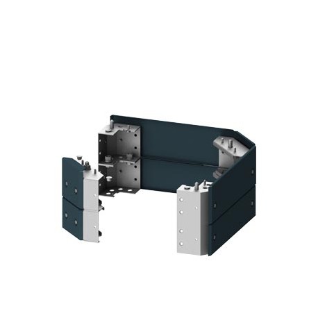 8PQ1024-4BA01 - 8PQ1024-4BA01 SIEMENS SIVACON S4 base corner pcs with cvr f. corner cubicle,H: 200mm D: 400 mm