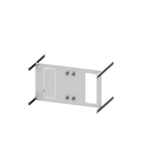 8PQ6000-3BA77 - 8PQ6000-3BA77 SIEMENS SIVACON S4 mounting plate 3NP1163 (NH3 up to 630A), H: 300mm W: 600mm