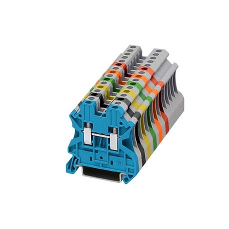 8WH1000-0AF02 - 8WH1000-0AF02 SIEMENS Terminal block, 2.5 mm2 red Screw mounting 2 connections Red