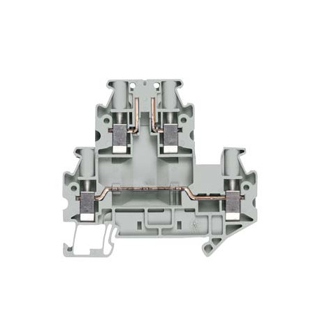 8WH1020-6AG00 - 8WH1020-6AG00 SIEMENS Two-tier terminals with screw terminal Terminal size 4.0 mm2 Terminal width 6.2 mm Col..