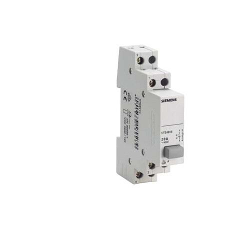 5TE4812 - 5TE4812 SIEMENS button, 3 NO+N 20 A 1 key gray