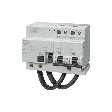 5SU1624-6KK82 - 5SU1624-6KK82 SIEMENS RCBO, 10 kA, 2P, type A, 300 mA, B char., In: 125 A, Un AC: 230 V