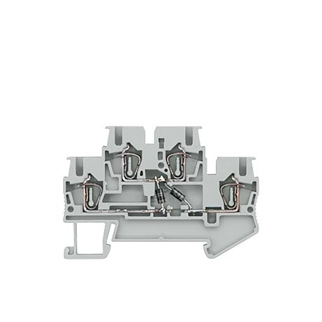 8WH2020-5HF00 - 8WH2020-5HF00 SIEMENS TWO-TIER DIODE TERMINAL PASSAGE FROM TOP TO B. LE. AND FROM TOP TO BOTTOM RIGHT, WITH ..