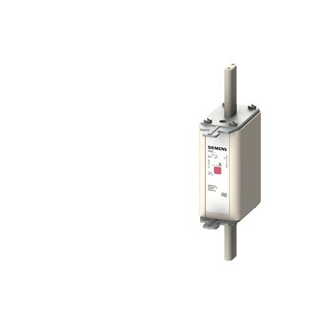 3NA7124 - 3NA7124 SIEMENS LV HRC fuse element, NH1, In: 80 A, gG, Un AC: 500 V, Un DC: 440 V, Combined indicator, live..