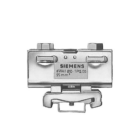 8WA1010-1PQ00 - 8WA1010-1PQ00 SIEMENS PE terminal, bare, Size 95 2 screw terminals