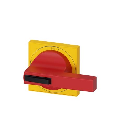 3KD9315-4 - 3KD9315-4 SIEMENS accessory for 3KD size 3 door-coupling rotary op. mech. handle, yellow/red without shaft o..