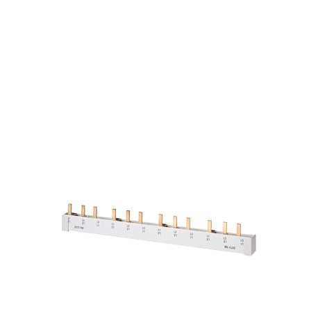 5ST3716 - 5ST3716 SIEMENS Pin busbar touch-safe, 16 mm2 4-phase, 1016 mm long can be cut, without end caps
