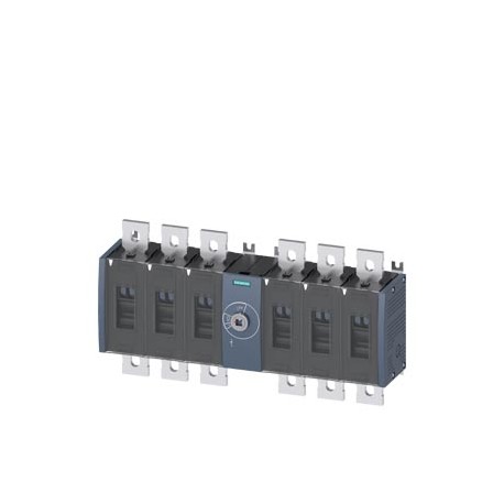 3KD4660-0QE20-0 - 3KD4660-0QE20-0 SIEMENS Switch disconnector 630 A, Size 4, 6-pole DC Front operating mechanism center Basic ..