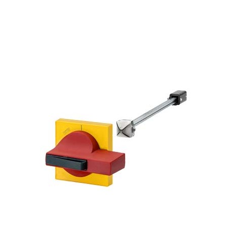 8UC7262-8BD26 - 8UC7262-8BD26 SIEMENS Door operating mechanism 8UC7 handle red, masking frame yellow w. reduced tolerance co..