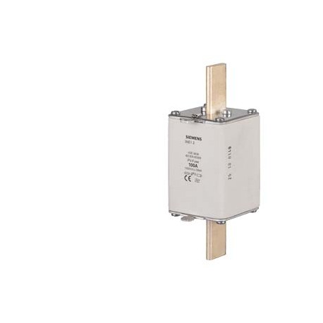 3NE1222-4 - 3NE1222-4 SIEMENS PV fuse link, with blade contacts, NH1, In: 125 A, gPV, Un DC: 1000 V, front indicator