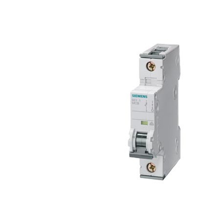 5SY6115-7 - 5SY6115-7 SIEMENS Miniature circuit breaker 230/400 V 6kA, 1-pole, C, 1.6 A, D 70 mm