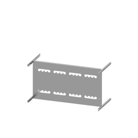 8PQ6000-8BA53 - 8PQ6000-8BA53 SIEMENS SIVACON S4 mounting plate 3VA20 (100A), 4-pole, plug-in socket, H: 400mm W: 800mm